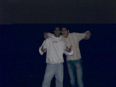 ci moi avec mon amis karim